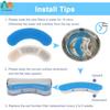 Фильтры для фонтанчика с водой для кошек ATUBAN для WF050&WF100, Фильтры-заменители для фонтанчика для домашних животных, Автоматическая поилка для собак