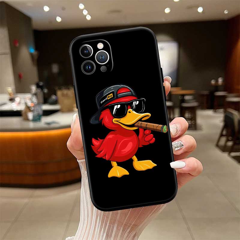 UP27 DUCK Cartoon New High-End Shell Phone Case for OPPO A3 Pro A72 A74 A76 A77 A77S A78 A79 A94 A95 A18 A40M A58