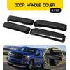 4 шт. Декоративные накладки на ручки наружных дверей для Ford F150 2015-19 Углепластик N