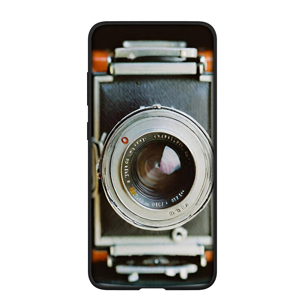 Чехол для телефона Samsung Galaxy S25 S24 S23 iPhone 16 15 Xiaomi Redmi Note 14 13 12 16E 11 Pro Max OPPO Moto Huawei Wallpaper Retro Camera Vintage Cover
