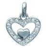 [D7399] - Silver Pendant 'Heart of Tenderness'