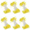 Flower Pep Yellow Flower Material Pearl Pep Artificial Flower Core Pep Diameter Approximately 3mm Length Approximately Artificial Flower Stamen