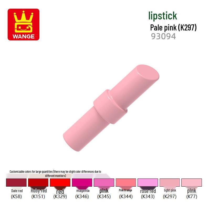 Wange Toys DIY Набор строительных блоков для губной помады из мелких деталей 93094 - Образовательный набор для сборки