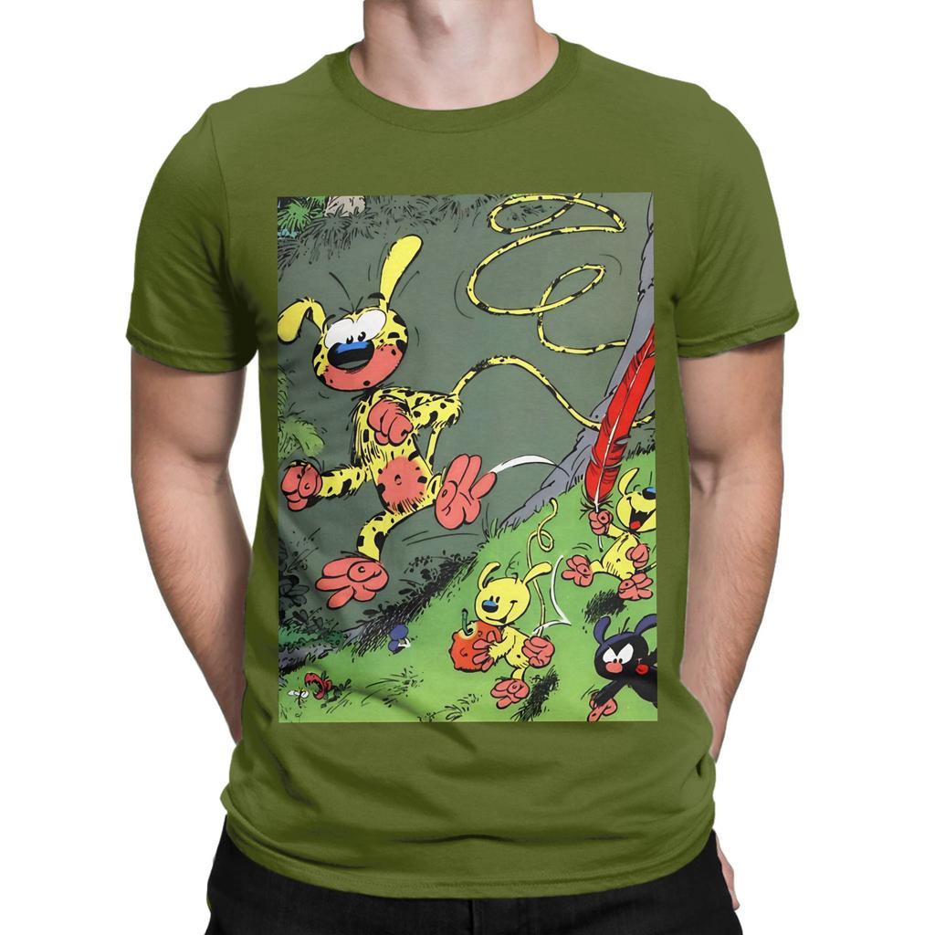 Art Classic Novelty 100 Cotton Tshirt Marsupilami Tops Tees For Unisex