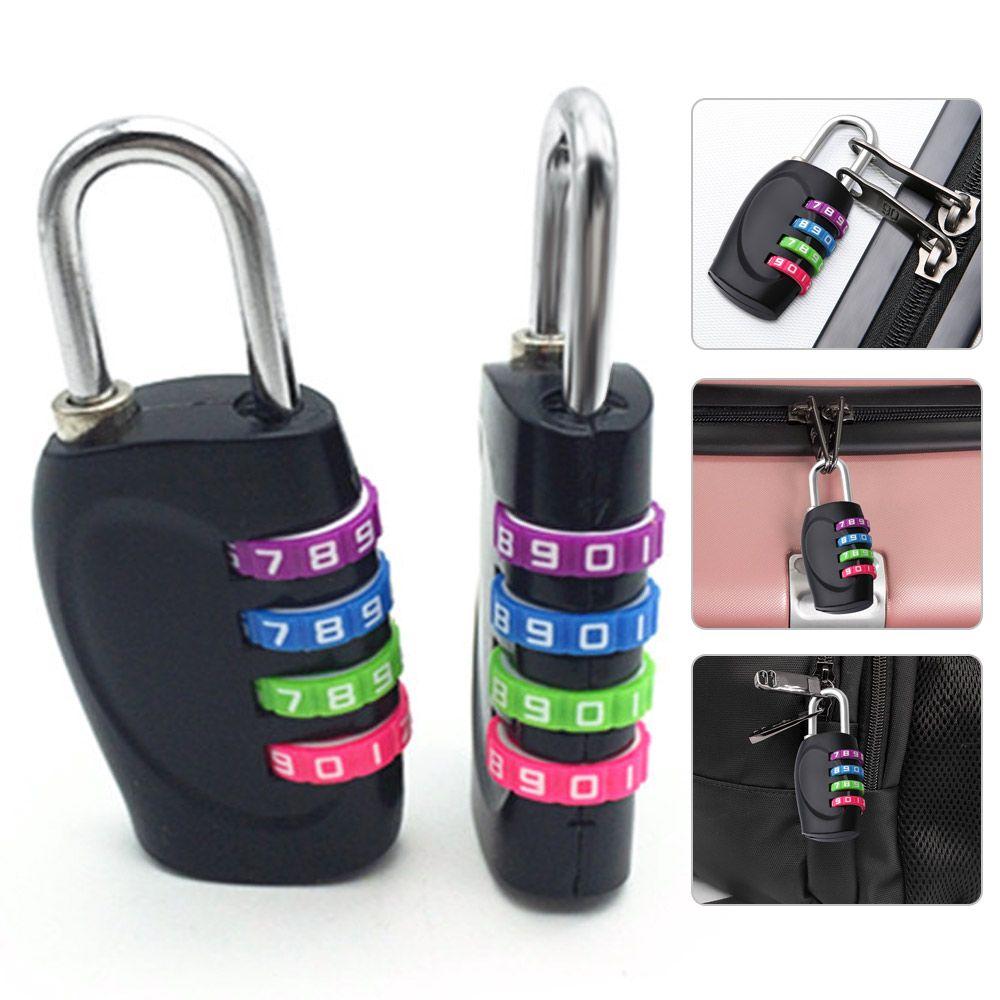 Accessories Zinc Alloy Color Padlock Window Door Combination Padlock 4-digit Number Password Lock