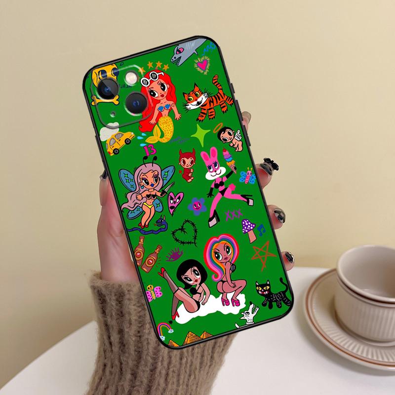 Karol G Phone Case For iPhone 16 Pro Max 14 13 12 11 15 17 Pro Max mini Plus 16e 17 Air Cover Funda