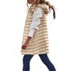 Women's Fashion Fall And Winter Hooded Cotton Vest Jacket Cotton Undershirt