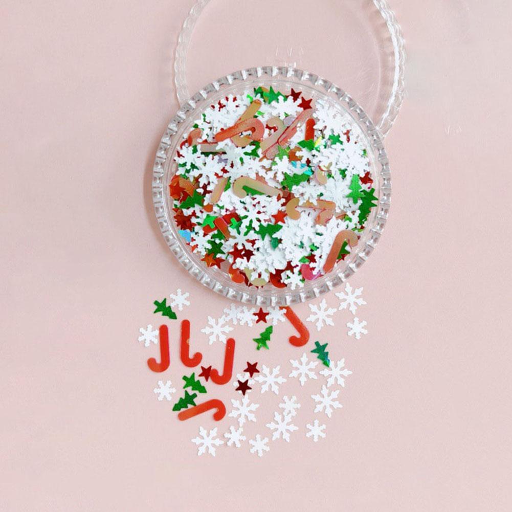 Festive Makeup 2025 Christmas New Year Free Glue Faux Face Ready Sticker Snow Bow Free To Use G A2I5