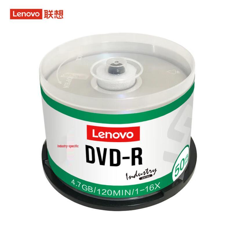 Lenovo 16x 4.7GB DVD-R Blank Discs (50-pack)
