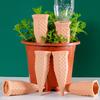 4pcs Self Watering Plant Spikes Ceramic Hydrospikes System for Flowers Watering Potted Plant Indoor Gardening Essential