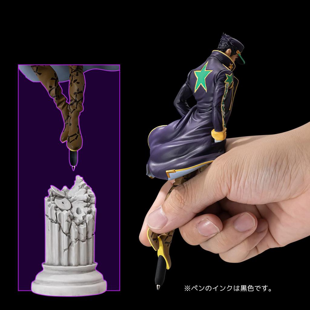 Sentinel Anime Bizarre Adventure Stone Jotaro Kujo Figure Pen ABS PVC Painted Complete Figure Height 200mm STL236699 "JoJo's Ocean" Non-Scale &