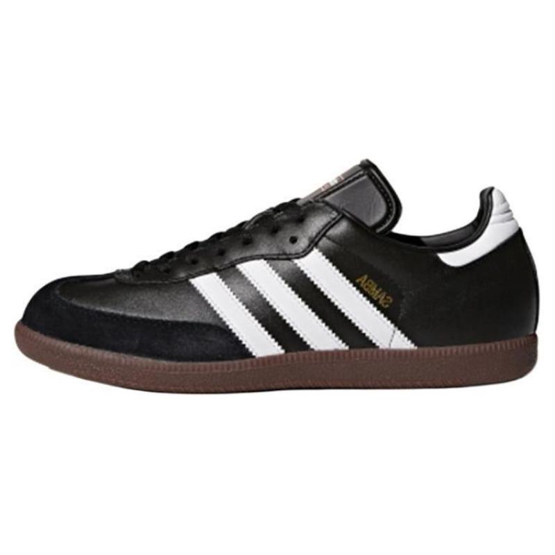 Adidas Samba Leather 'Core Black' Sneakers 019000