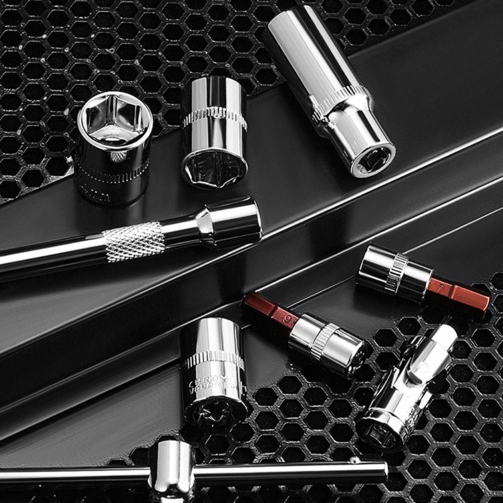 24/72 Tooth Auto Repair Tools Extension Bar Car Repair Tools Ratcheting Wrench Set Household Use