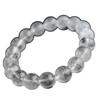 Eigado Pyrite In Quartz 18 Inner Natural Power Good Luck Bracelet, Beads, 11mm, Diameter Approx. 17cm, Stone, Stone, Charm, 2507-Brace-Pyr-02