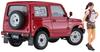 Hasegawa Suzuki Jimny Фигурка девушки Пластиковая модель-конструктор SP501 1/24 с лагерем