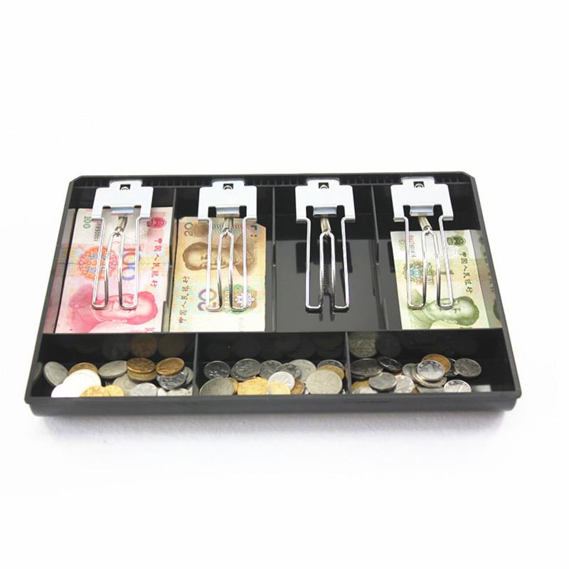 4 ABS Cash Drawer Storage Box for Supermarket
