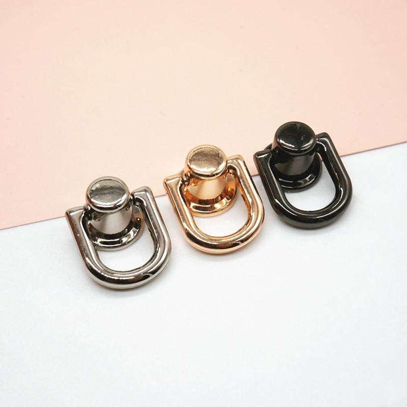 Аксессуары для фурнитуры D-образное кольцо Боковая застежка для сумки Пряжки Металлическая пряжка Ручки-цепочки для сумок Соединительный ремешок для сумки