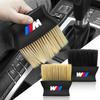 M LOGO Badge Car Dedusting Brush Air Outlet Cleaning Brush for X7 X3 X4 X5 X6 3 4 5 6 7 Series Z4 M M3 M5 M6 E38 E39 E46 E53 E60 E61 E64