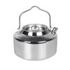 Portable Outdoor Camping Tea-Kettle 1200ml Compact-Lightweight Coffee Pot Hiking-Trekking Water Bottle Stainless Steel