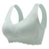 Large Size Women Comfortable Seamless Sleep Bra Wireless Thin Brassiere Gathered Underwear Sport Yoga Vest Minimizer Tank Top Bra