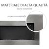 Wall-mounted bioethanol fireplace made of stainless steel with two burners 0.9LT 110 x 54 x 14cm