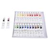 12ml Watercolor Paint Set Professional Multiple Color Paint Tubes for Artists and Beginners 24 Colors