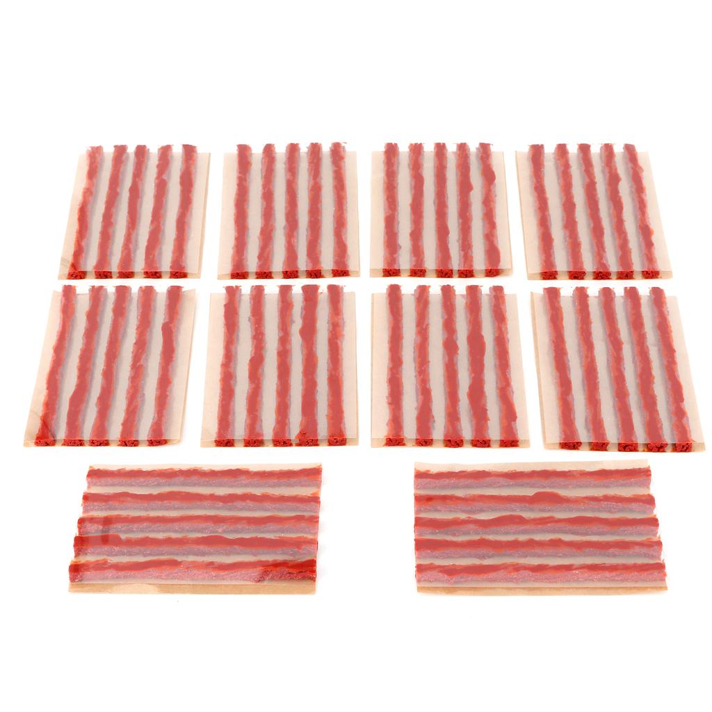 50 шт. 100x6 мм заглушка для ремонта шин бескамерная шина резиновая уплотнительная полоса инструмент для ремонта проколов для автомобиля