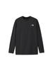 North Cut and Sew Long FD Axion Crew Черный S [The Face] Футболка с длинным рукавом L/S