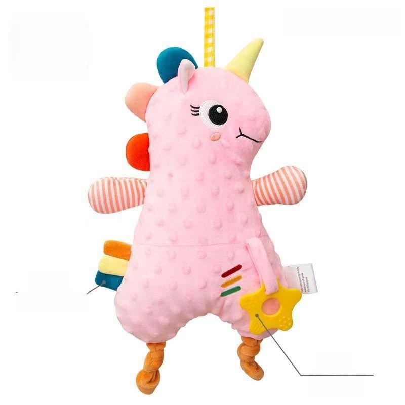 Soft Cotton Baby Sleep Doll With Cute Animal Design For Newborn Bedtime