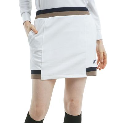 Юбка велюровая New Balance Golf Совместимая с 0 (Растяжка, Сеты) / Женский / 012-4234510 030_Белый [S]