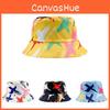 Sided Graffiti Double Fisherman Hat Printed Tie Dye Bucket Cap Sunshade Outdoor