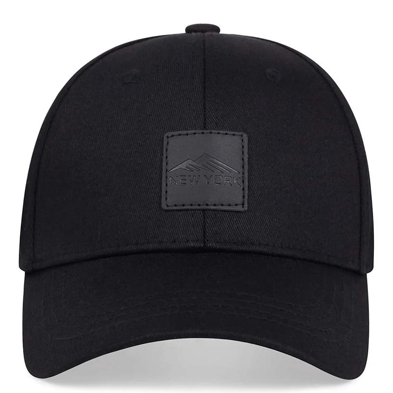 Унисекс NEW York Leather Label бейсболки весна и осень открытый регулируемые повседневные шляпы хип-хоп шляпа солнцезащитная шляпа