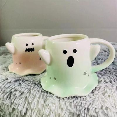 Kawaii чашка для воды мультяшная кружка керамическая креативная кофейная кружка чайные кружки молочные завтраки посуда новинка подарок на Хэллоуин дропшиппинг