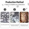 Pearl painting kit DIY owl animal home decoration painting