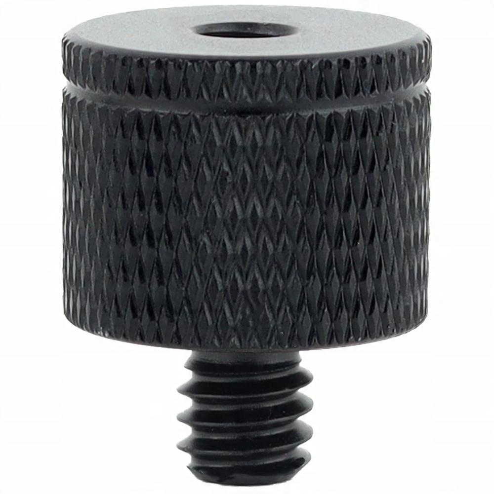 Adapter sleeve reduction 1/4" to M4 tripod black for 20 mm lamp stand