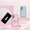 Милый Чехол для Телефона с Кроликом E-EstherS для Samsung A 52 53 21 32 13 12 71 31 51 40 72 73 70 22 42 50 30 20 21 Оболочка