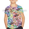 Game The Battle Cats T Shirt Banban Garden O-Neck Tshirt Cartoon Tops Tees Children Anime T-shirt Summer Clothes Camiseta