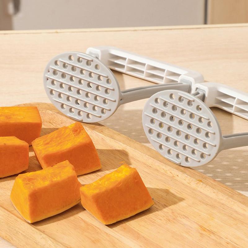 Ручная машина для картофеля, пластиковая прессованная машина для картофеля, портативный кухонный инструмент для детской еды, фруктов, бананов, выпечки