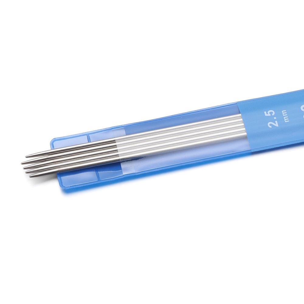 Швейные принадлежности Набор для рукоделия Крючки для вязания Металлические спицы для вязания Прямые спицы Инструменты для вязания