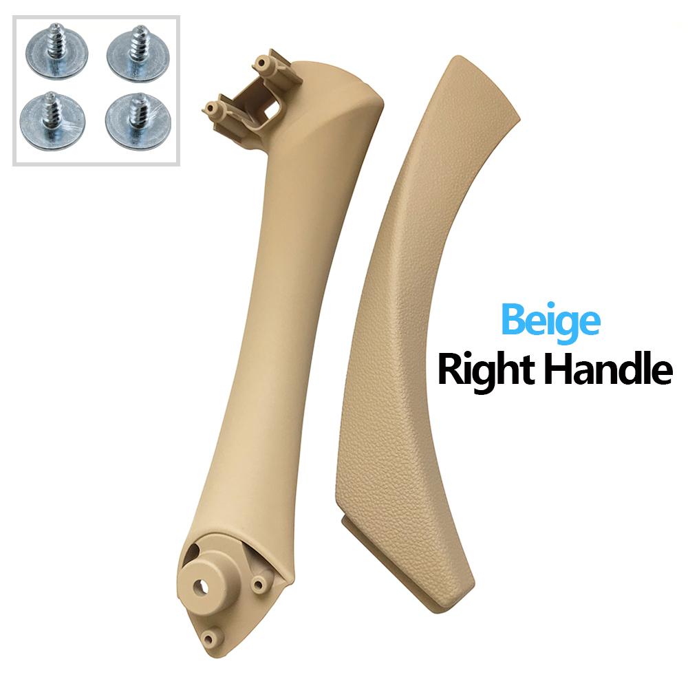 Левая и правая внутренняя ручка внутренней двери с заменой накладки на ручке для BMW 3 серии E90 E91 E92 316i 318i 320i 325i