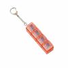 Transparent Shaft Crystal Keycap Pendant Funny Mechanical Keyboard Keychain  Fingertip Gadget