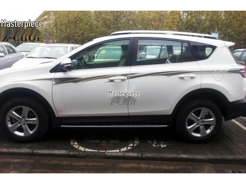 RAV4 (2014-2019 гг.) Цветная полоса на кузов Наклейка на автомобиль «Принцесса» - Индивидуальное украшение экстерьера