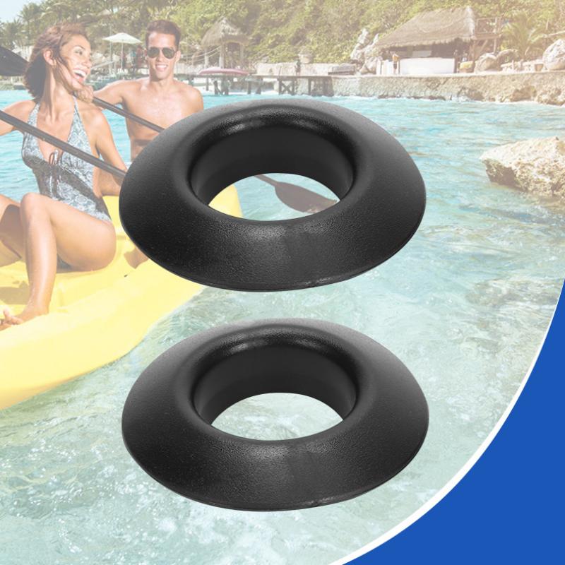 5Pcs Drip Ring Replacement Outdoor Rowing Boat Raft Canoe Kayak Oar Accessories Paddle Splash Guards Propel Paddle Parts