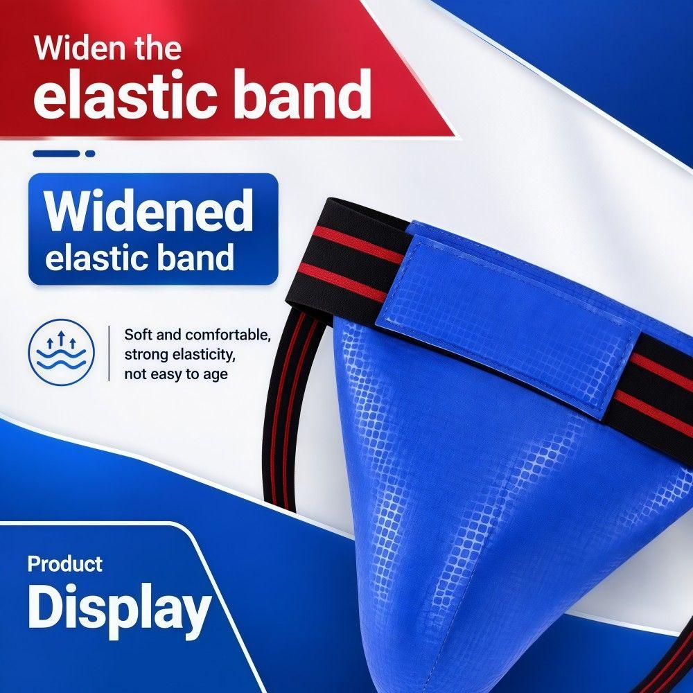Breathable Taekwondo Groin Guard Shockproof Boxing Groin Pad Adults Children