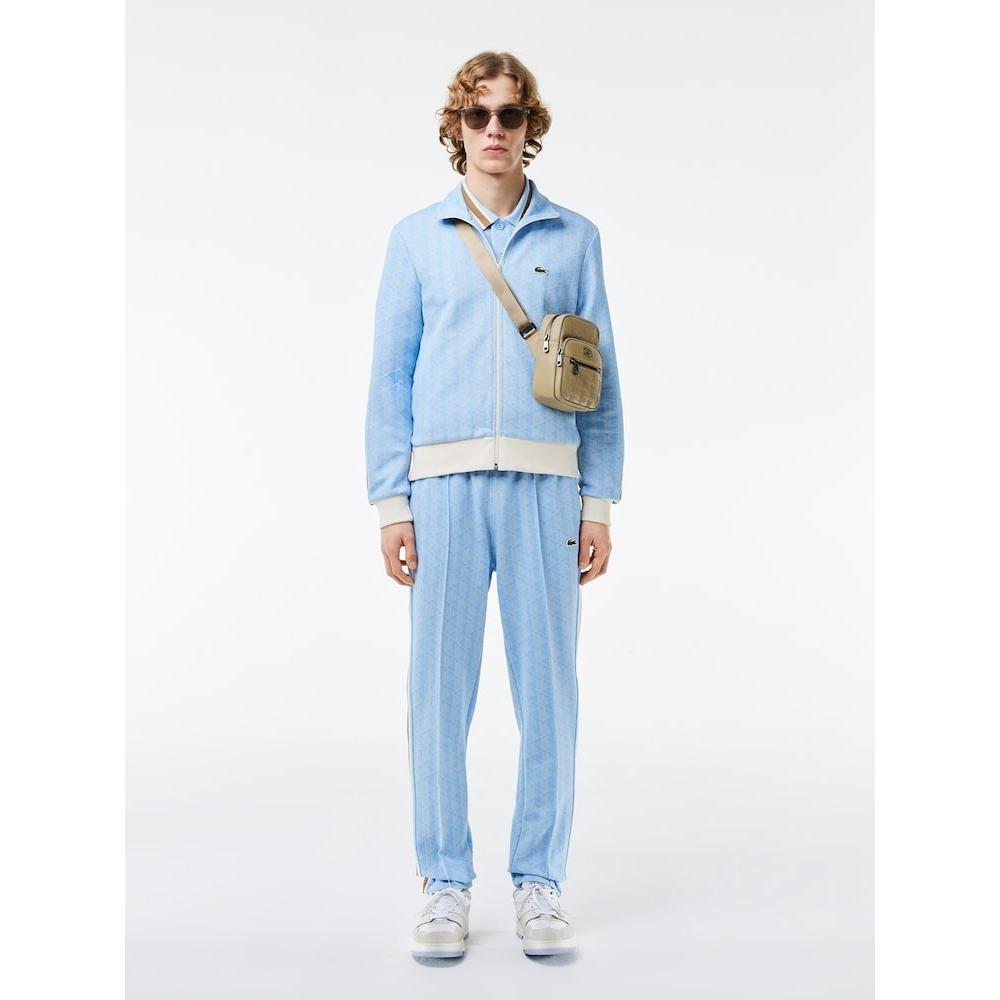 Lacoste Мужская жаккардовая спортивная куртка с монограммой Sh1368 54g Wb5 q2nSh1368 54gWb5