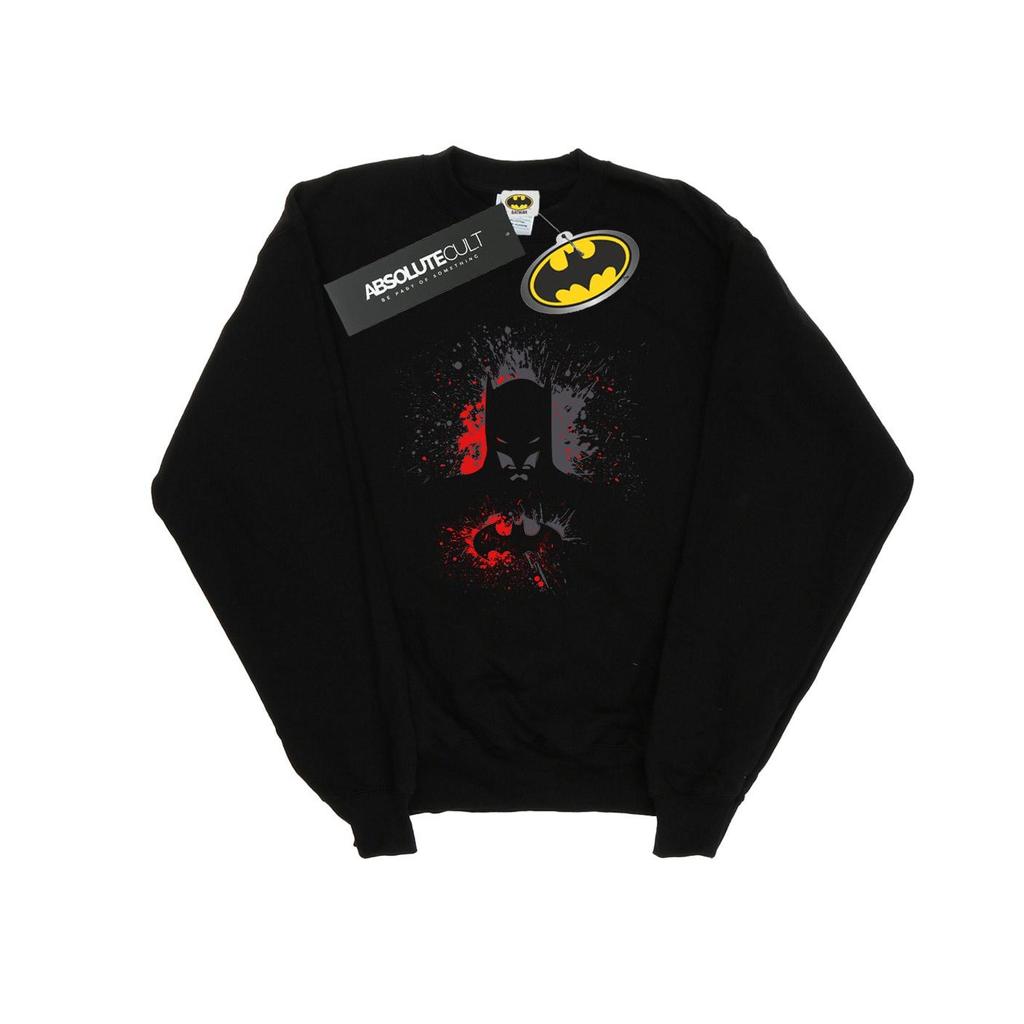 DC Comics Womens/Ladies Batman Splash Sweatshirt