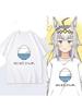 Kawaii Pretty Derby с принтом Tsrhit Japan Anime Fans ACG Cos Графическая футболка Летняя повседневная модальная белая черная футболка Уличная одежда