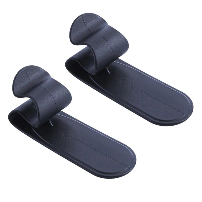 2 шт. Крючок для заднего сиденья автомобиля, скрытый многофункциональный, креативный, для хранения, крючок для автомобильного зонта, вешалка, украшения для автоинтерьера