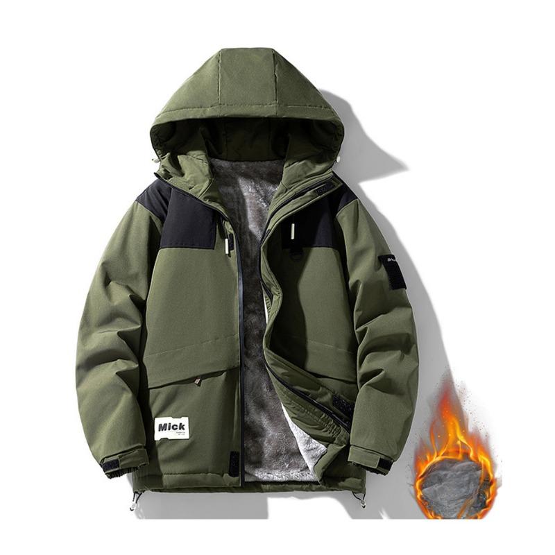 Пальто большого размера мужское осенне-зимнее бархатное новое повседневное трендовое свободное мужское пальто большого размера осенне-зимняя одежда