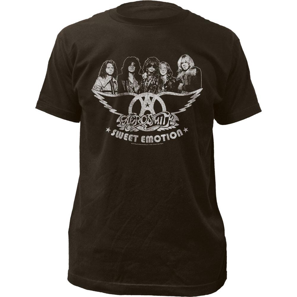 26 Aerosmith Sweet Emotion Mens T Shirt Rock and Roll Classic Tee New Black Unisex T-Shirt